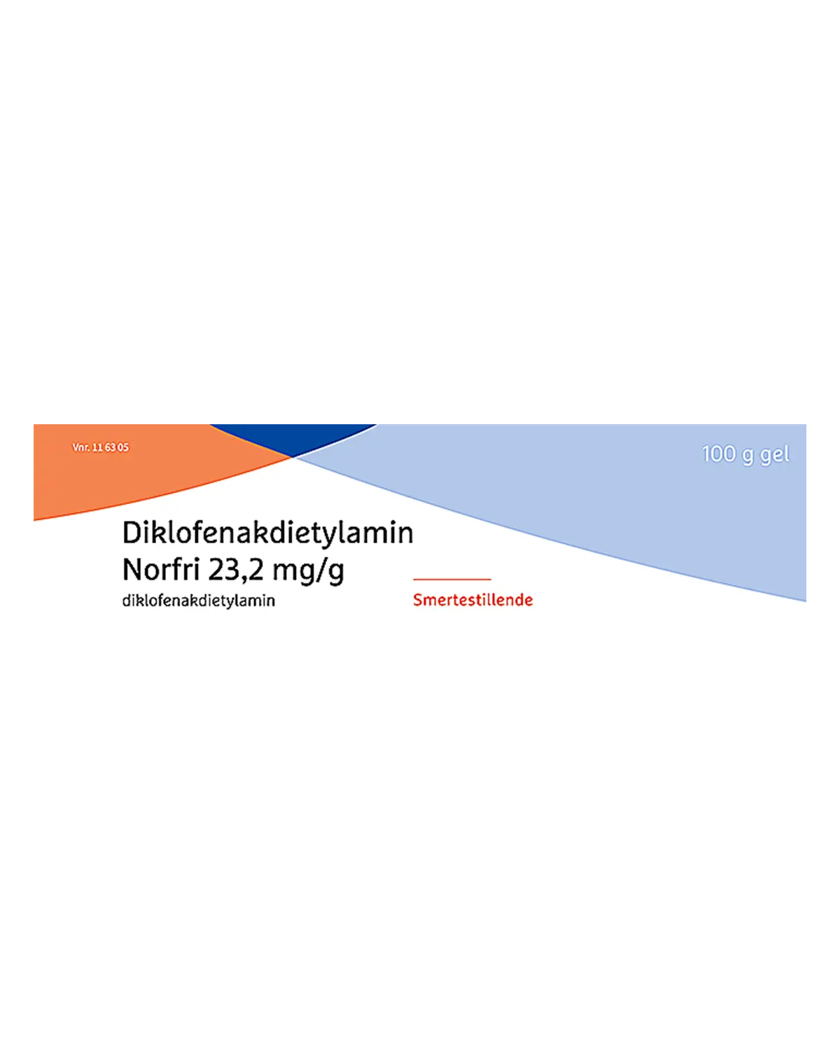 Diklofenakdietylamin  23,2 mg/g gel