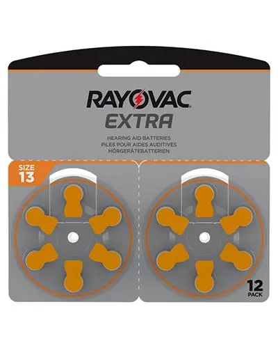Extra Advanced act 13 høreapparatbatteri
