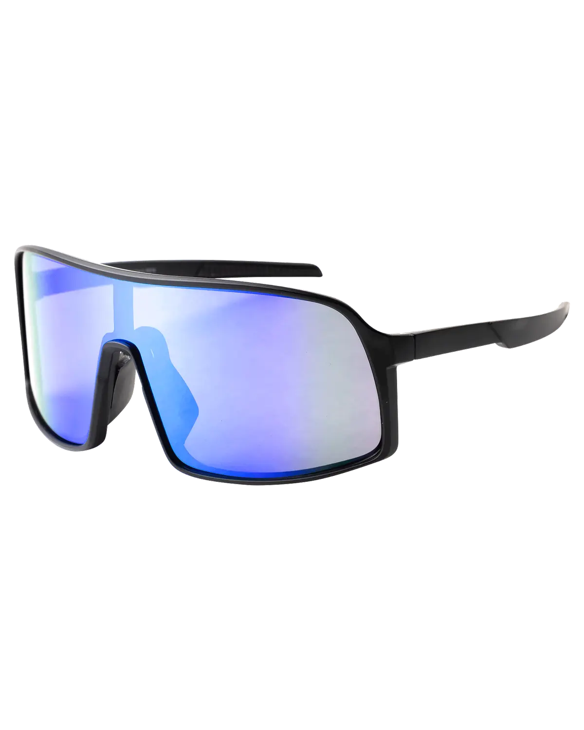 Waye Sport solbrille 025 svart/blå multi 1 stk