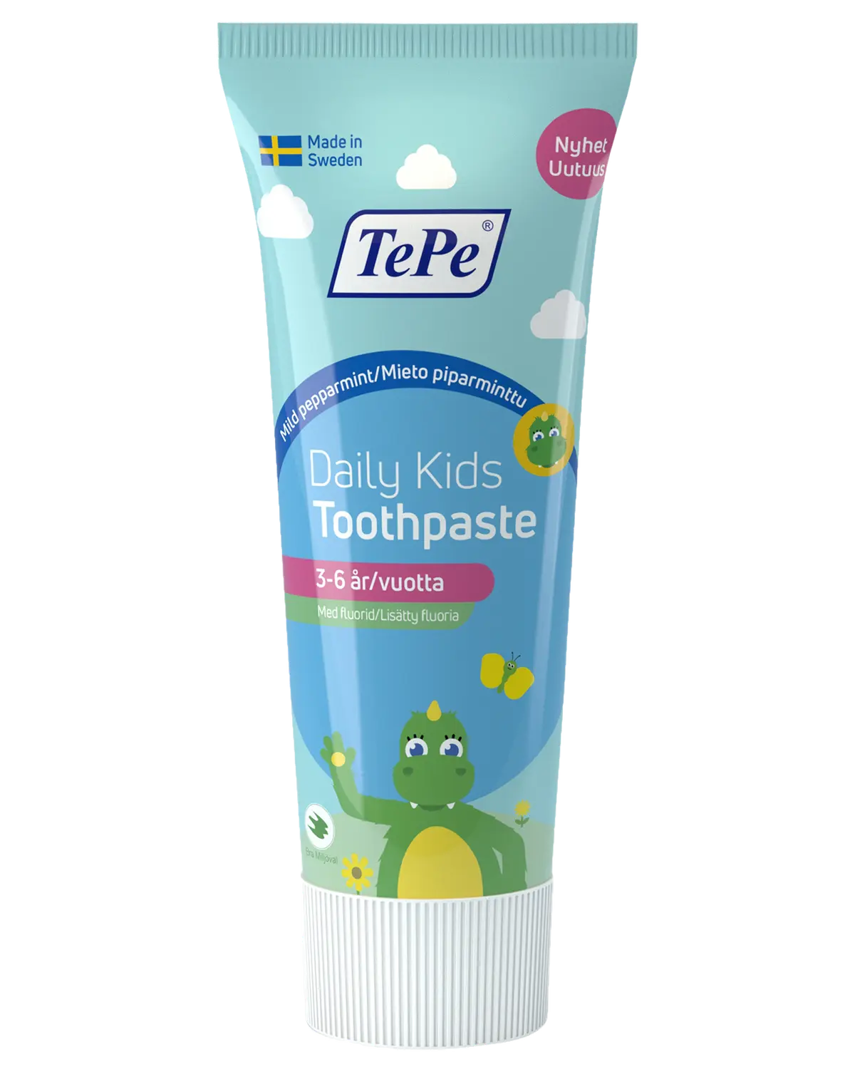 TePe Daily Kids tannkrem 3-6 år 75 ml