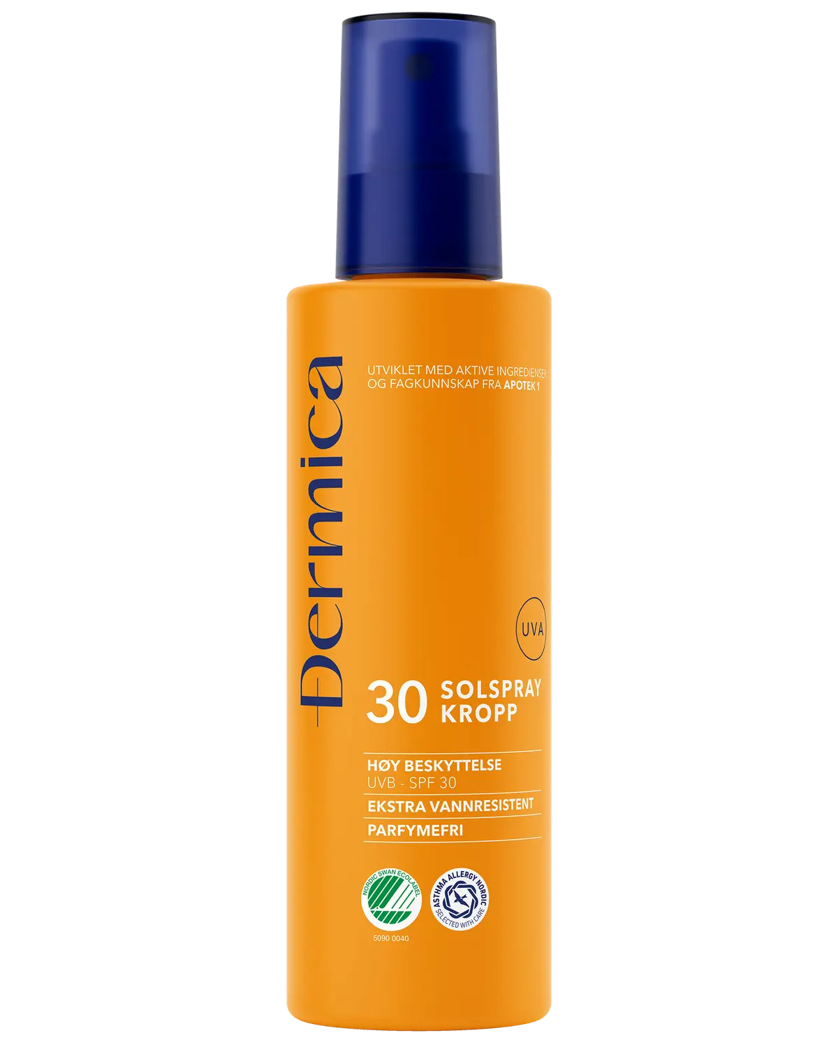 Dermica solspray kropp SPF30 200 ml