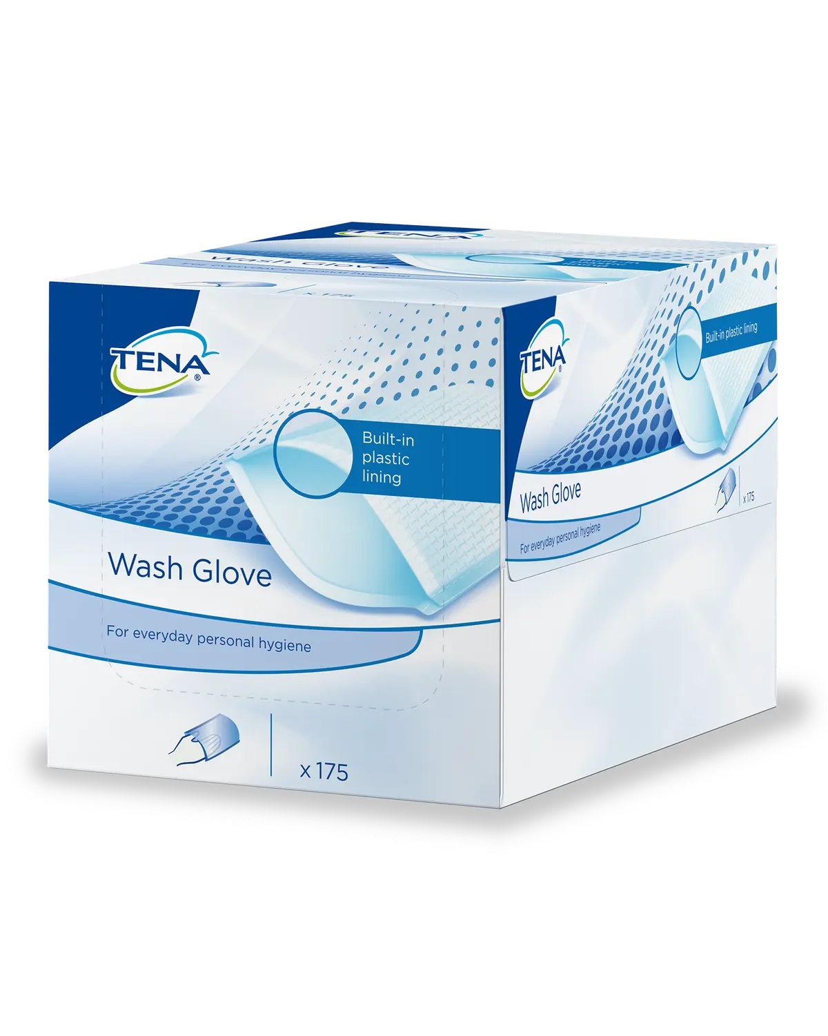 TENA ProSkin vaskehansker 175 stk