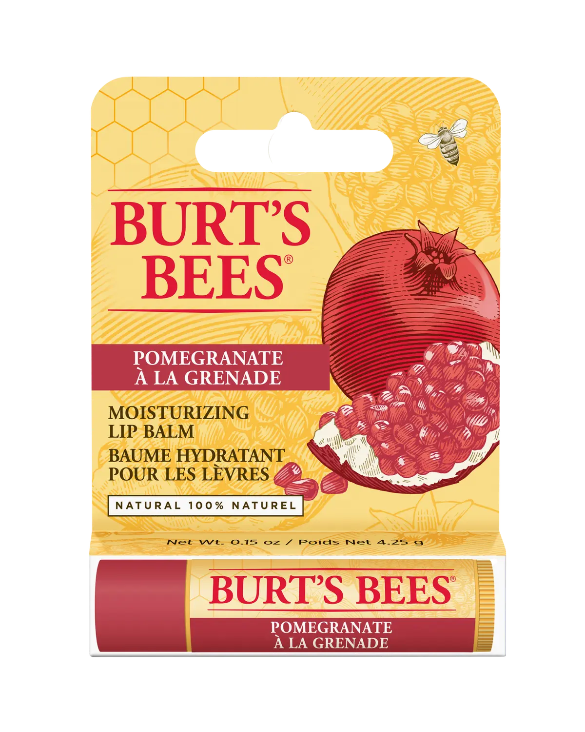 Burt's Bees Pomegranate leppepomade 4,25 gr