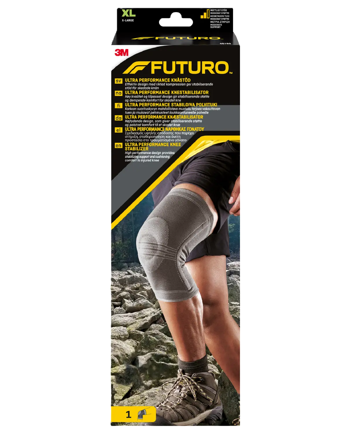 Futuro Ultra Performance knestabilisator str XL 1 stk