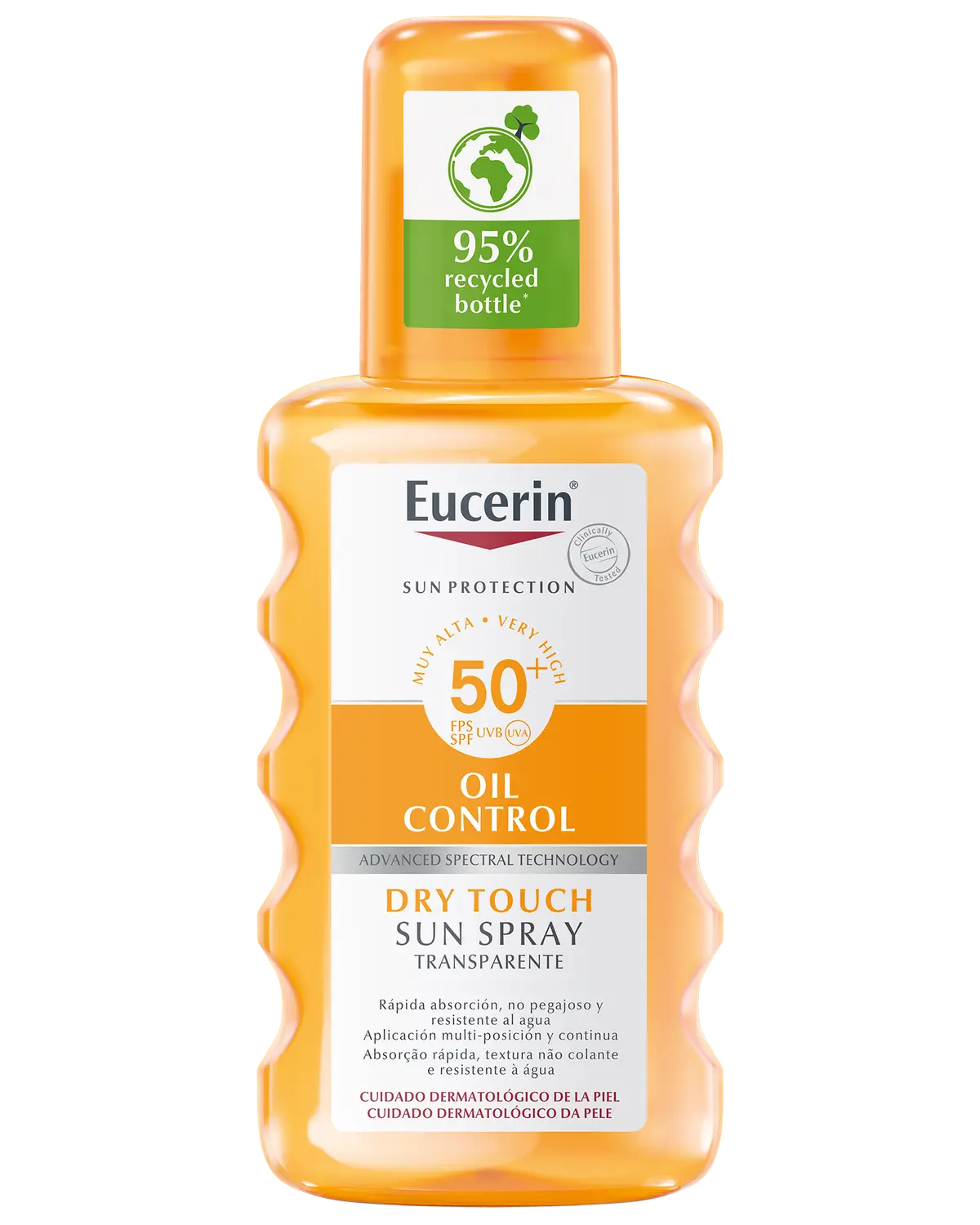 Eucerin Sun Oil Control Dry Touch solspray kropp SPF50+ 200 ml