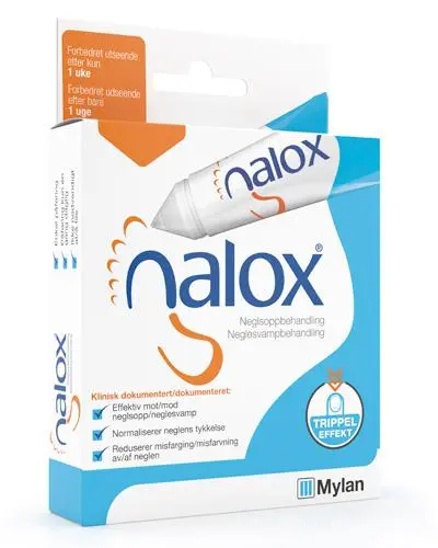Nalox oppløsning neglebehandling 10 ml