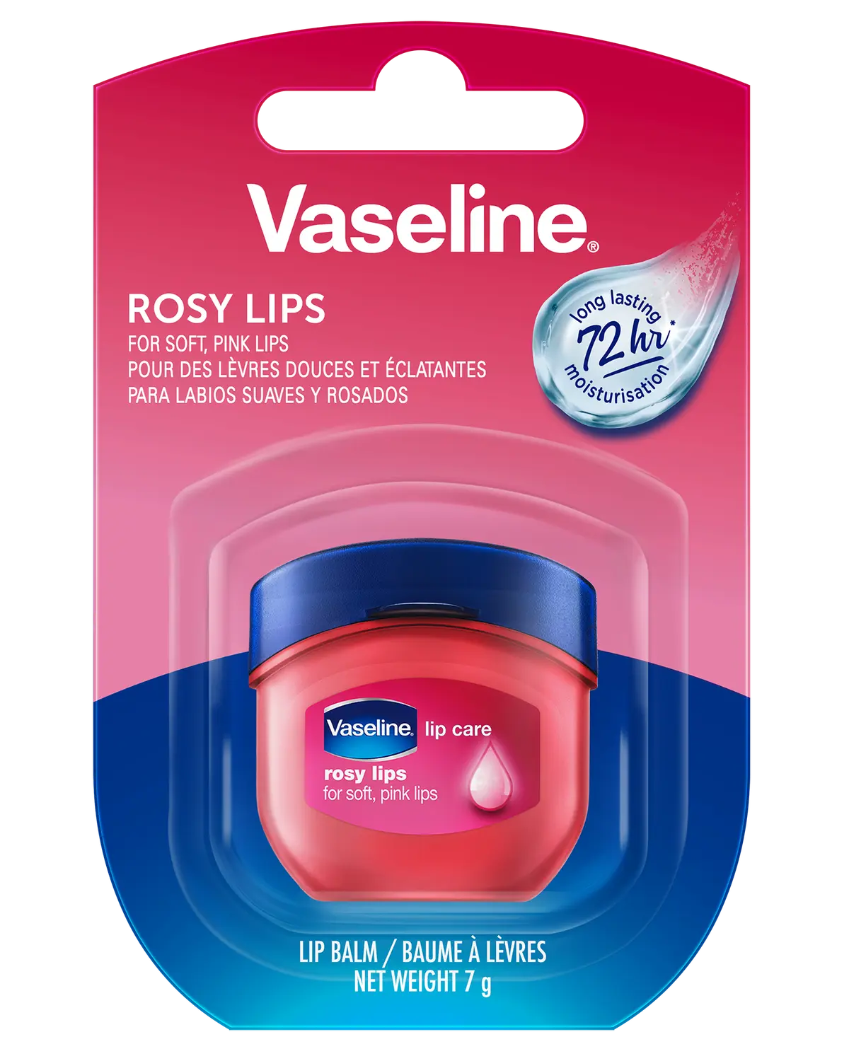 Vaseline Rosy Lips leppepomade 7 g