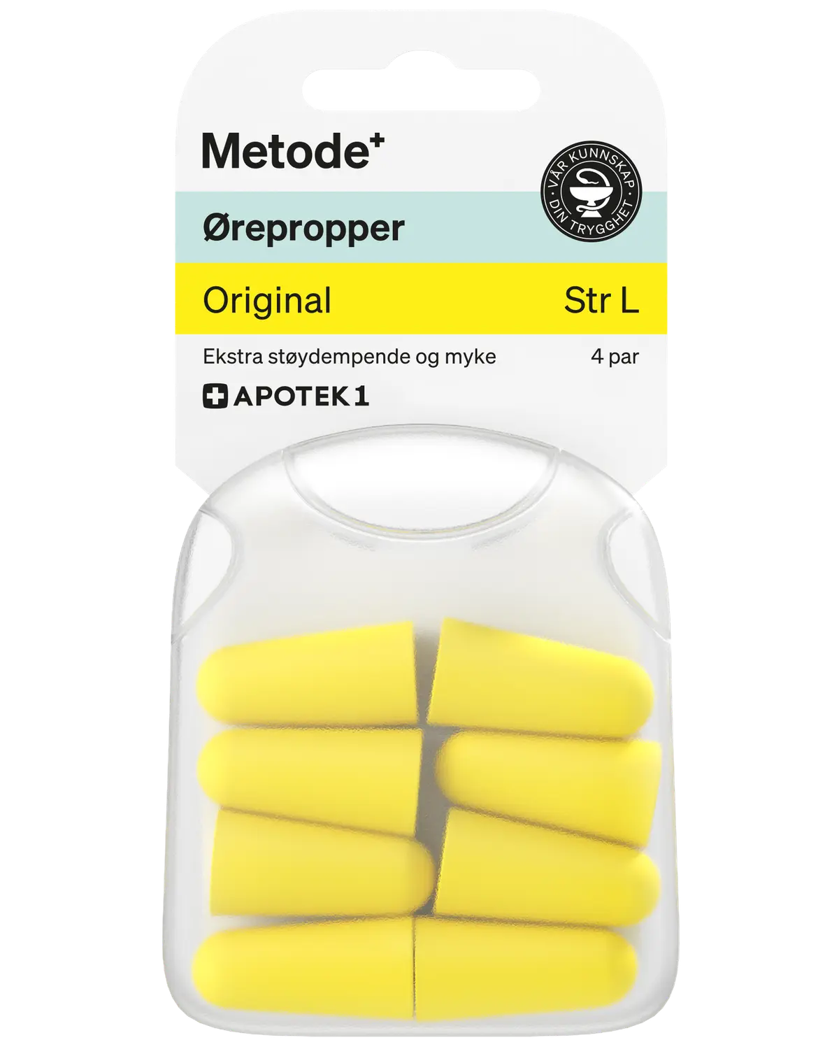 Metode ørepropper original L 4 par