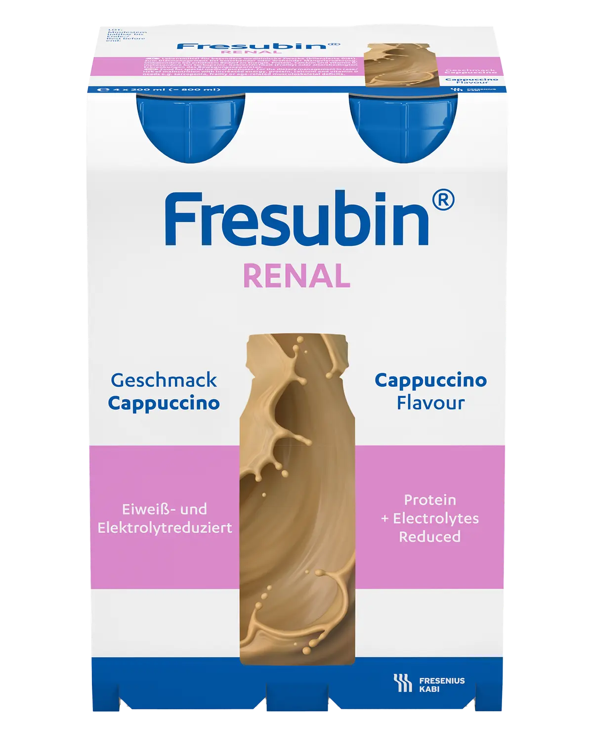 Fresubin Renal næringsdrikk cappuccino 4x200 ml