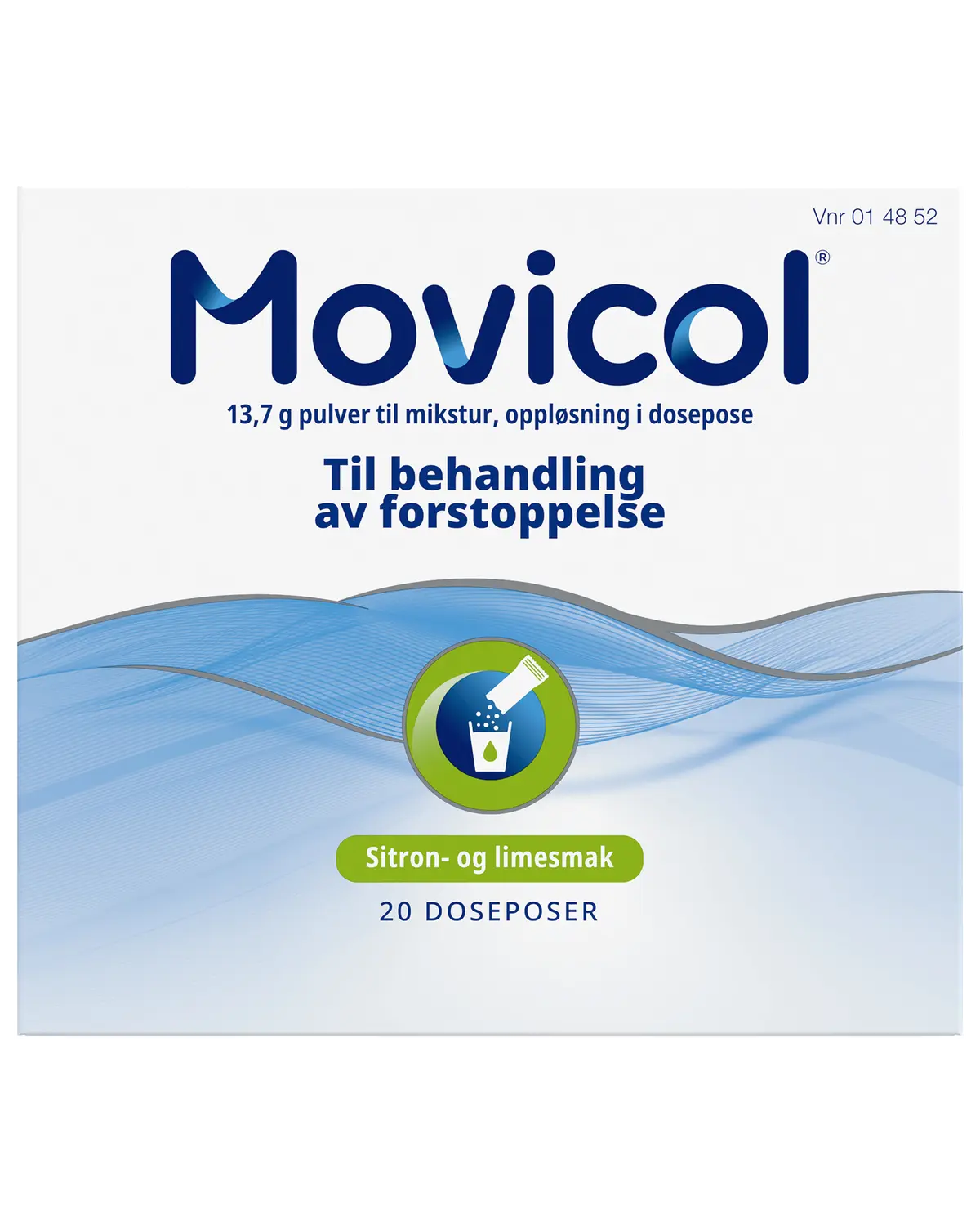 pulver til mikstur doseposer lime/sitron