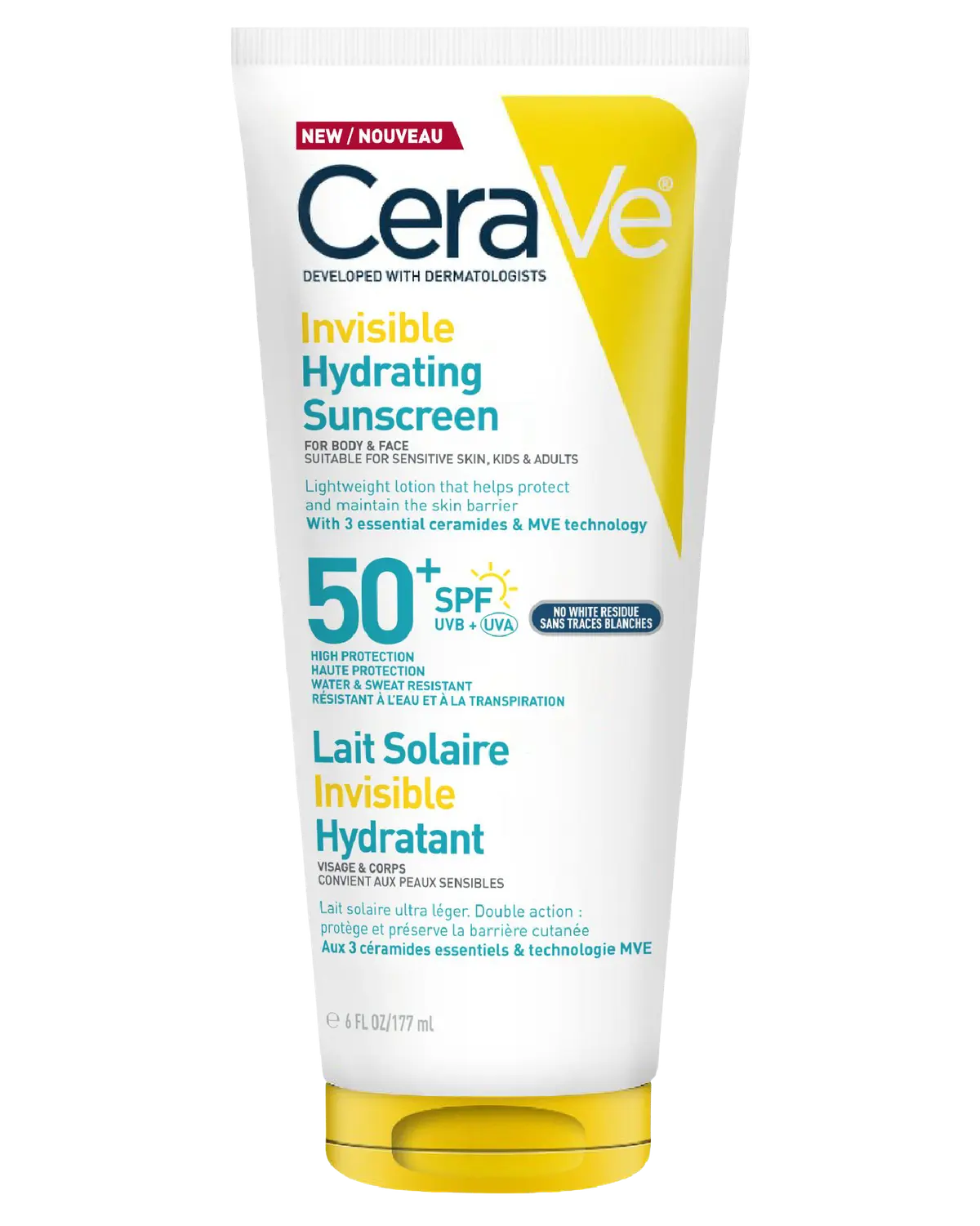 Invisible Hydrating solkrem SP50+