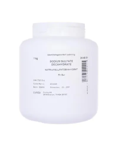 Sodium sulfate decahydrate 1 kg