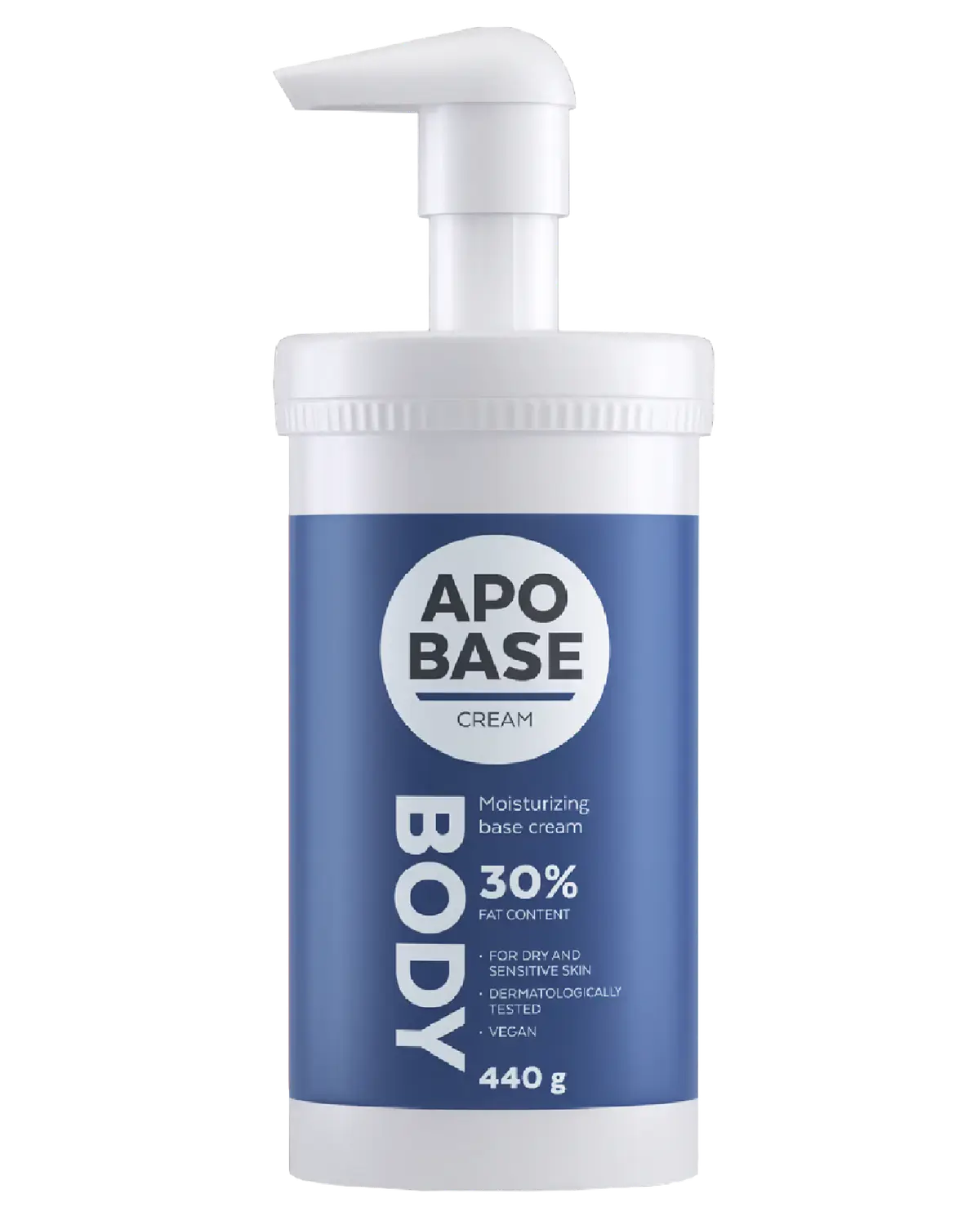 Apobase krem med pumpe 440 g