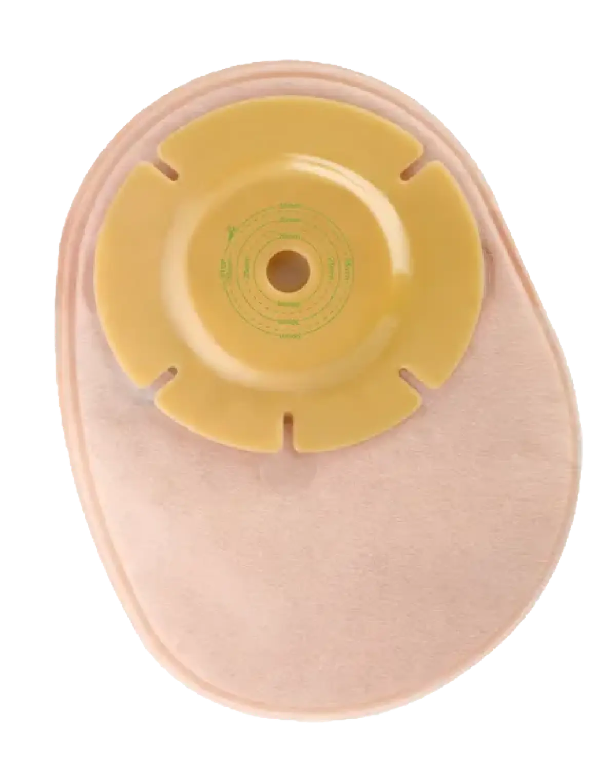 Confidence Natural Soft Convex Midi 35 mm stomipose endelt lukket 10 stk