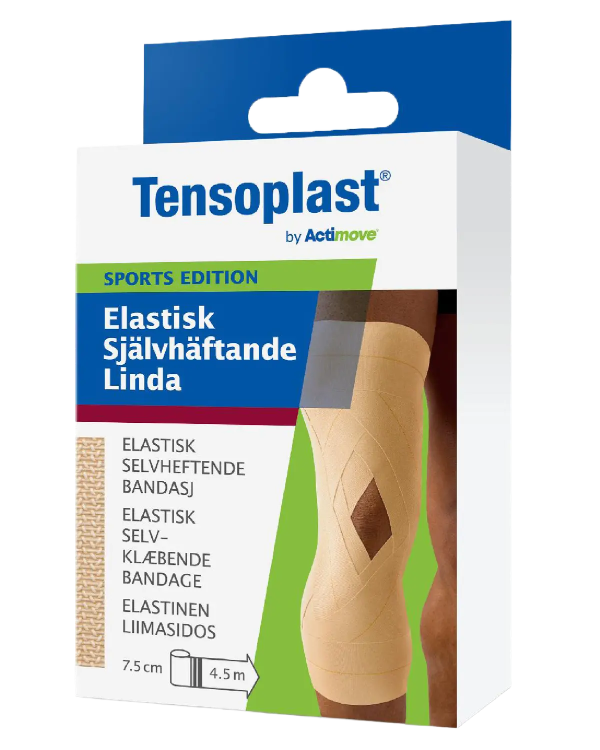 Tensoplast elastisk bandasje 7,5 cm x 4,5 m