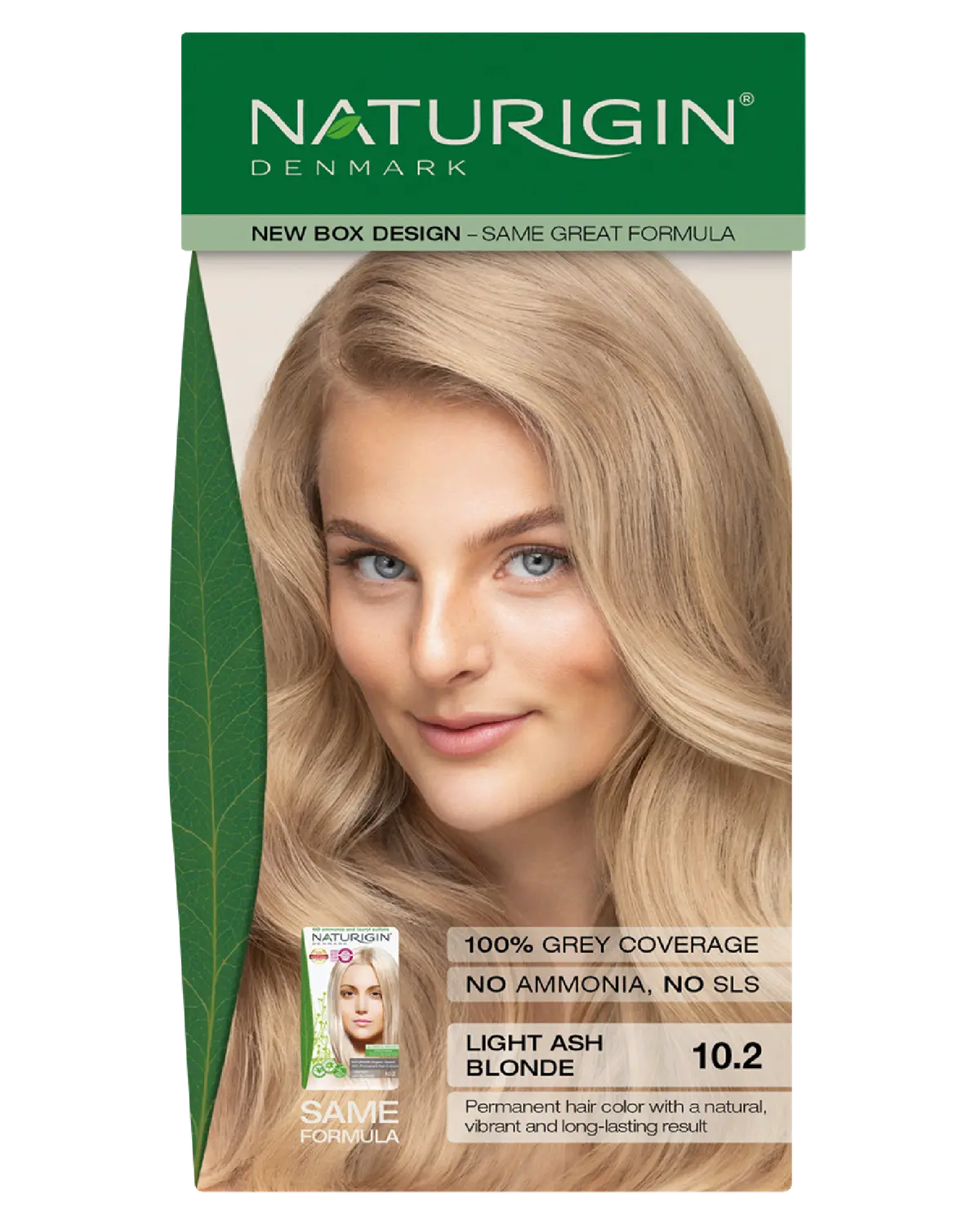 Naturigin hårfarge 10.2 Light Ash Blonde 115 ml