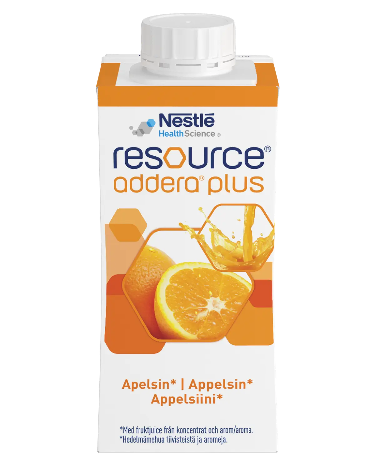 Addera Plus næringsdrikk appelsin