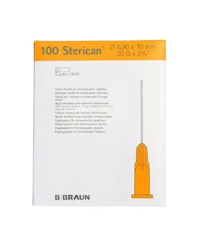 Sterican kanyle G20x2 3/4 (0,9x70mm) 100 stk