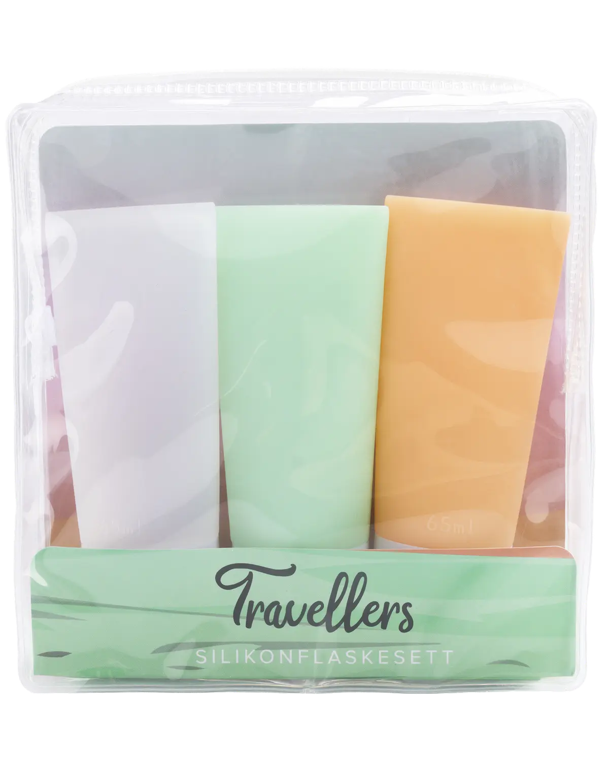 Travellers Sunset silikonflaskesett 3 x 60 ml 1 sett