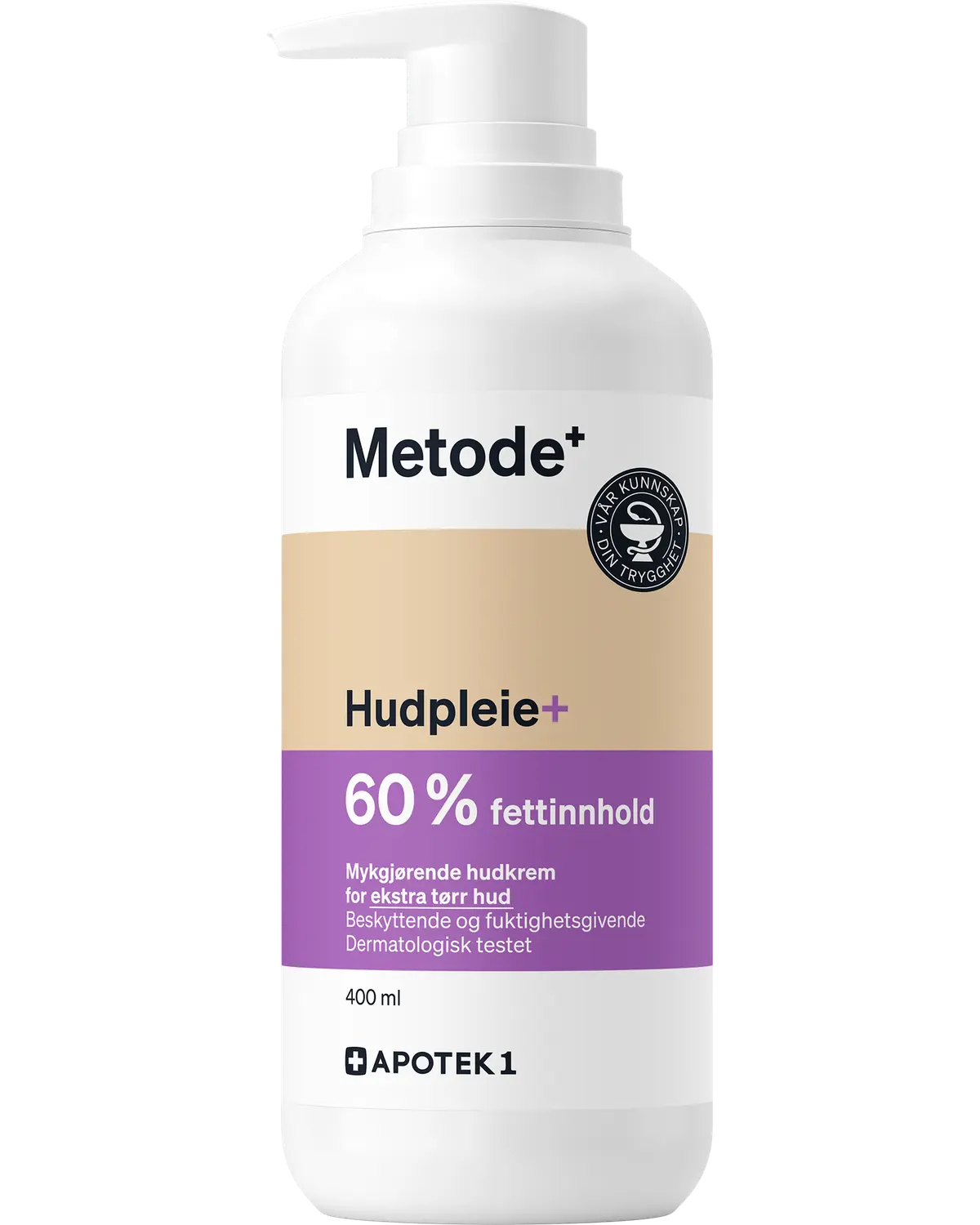 Metode mykgjørende krem 60 % 400 ml