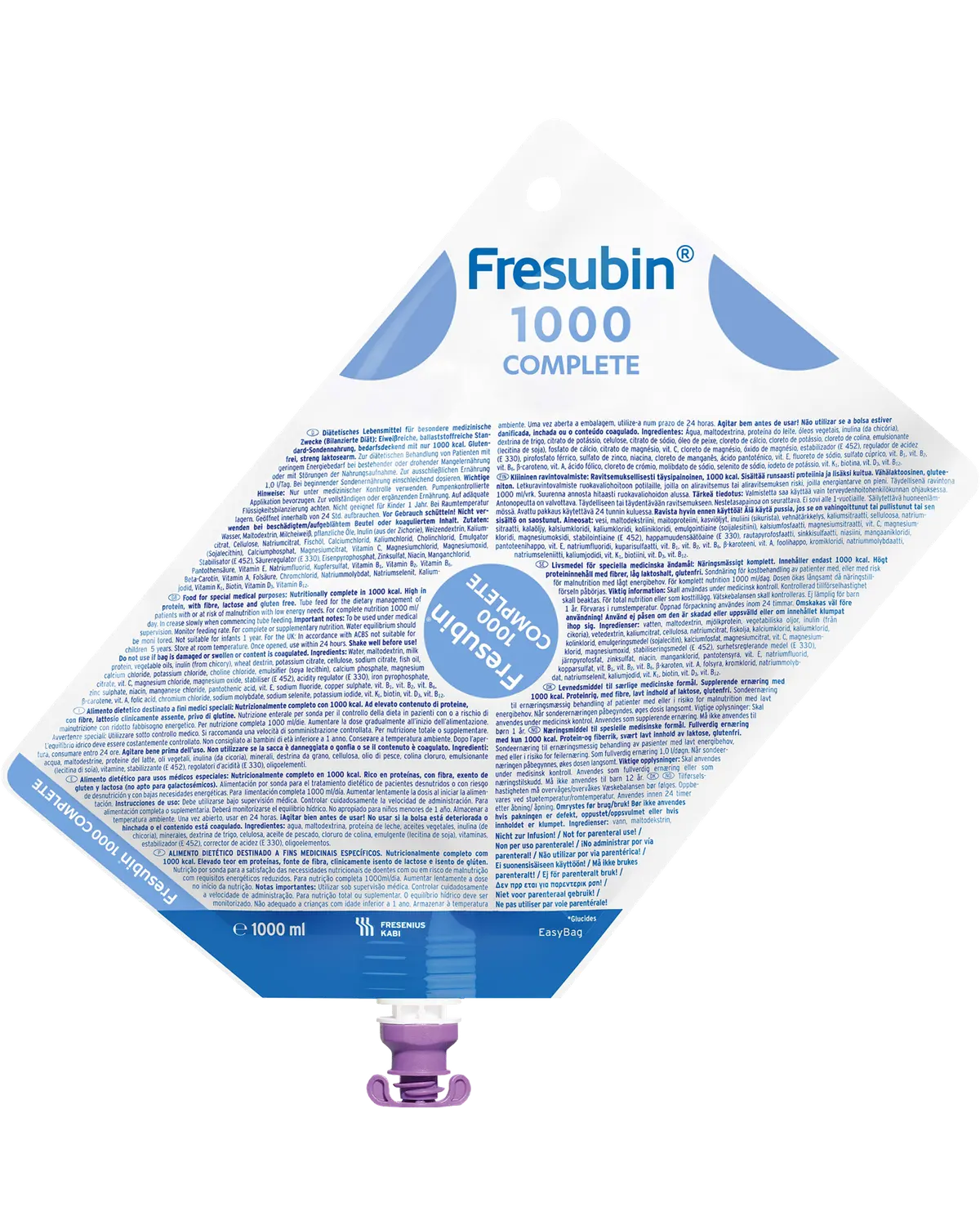 Fresubin 1000 Complete sondeløsning 8x1000 ml