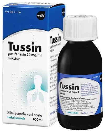 Tussin 20 mg/ml mikstur 100 ml