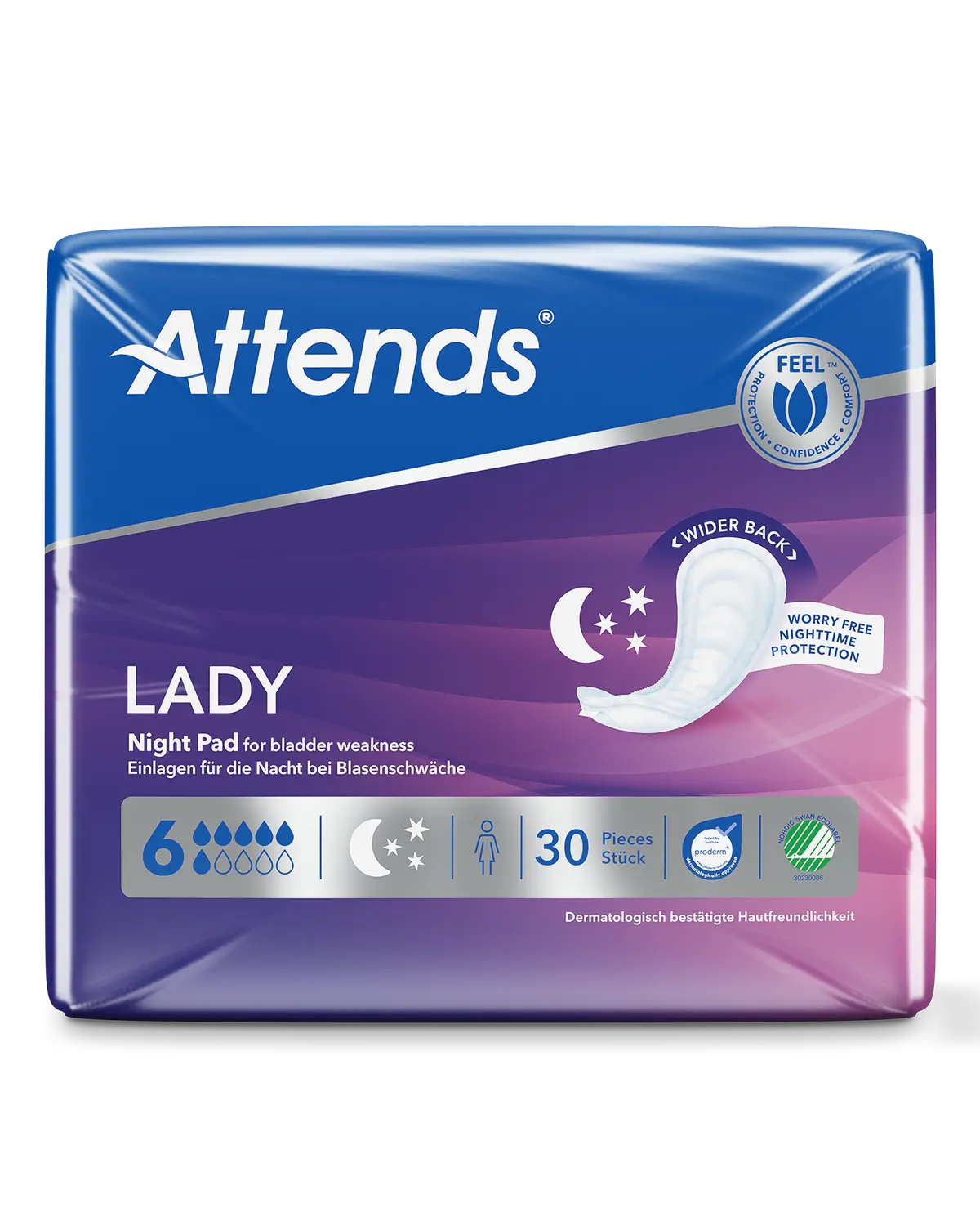 Lady Night Pad 6 nattbind