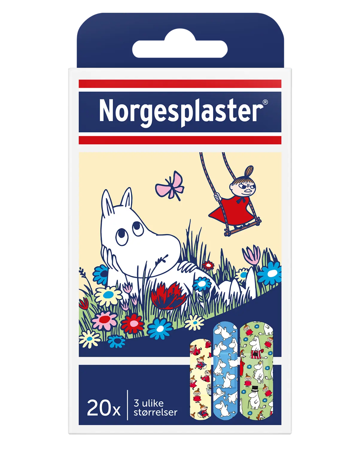 Norgeplaster Mummitroll barneplaster 20 stk