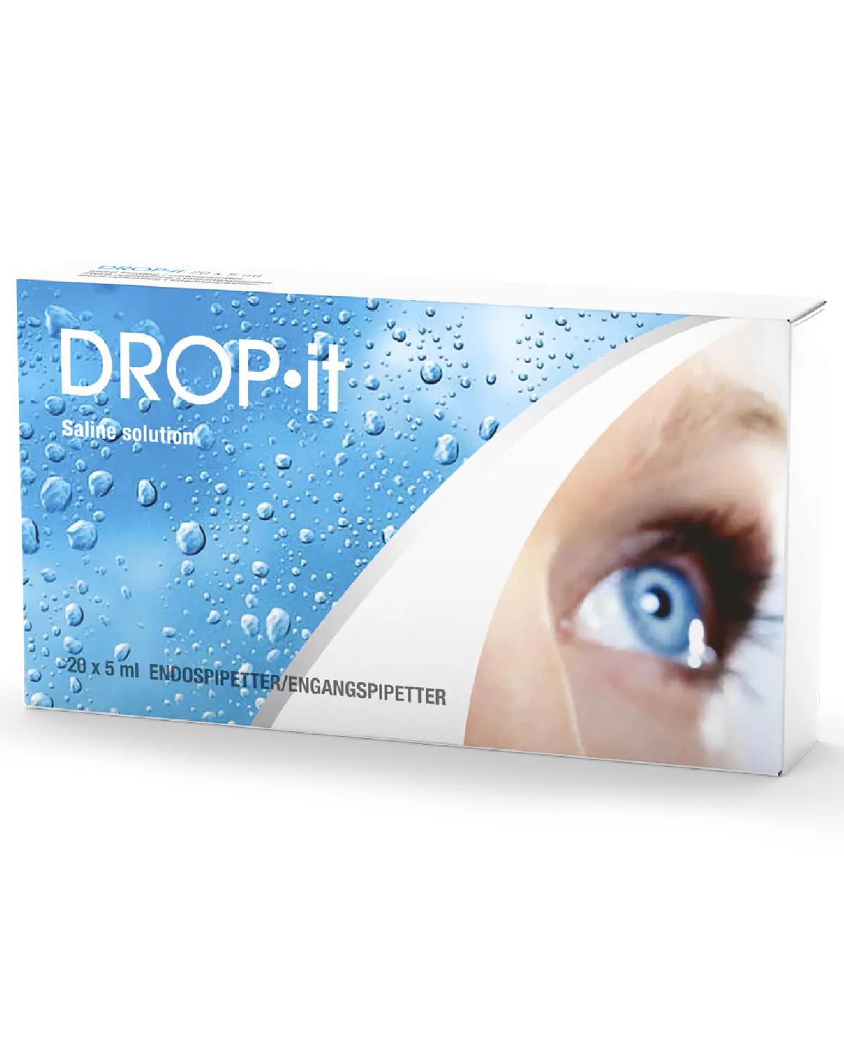 Drop-it saltoppløsning øyne/nese engangspipetter 20x5 ml