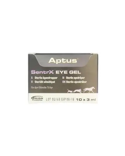 Aptus SentrX øyegel 10x3 ml