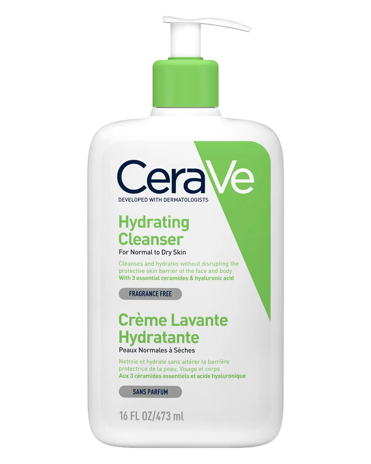 CeraVe Hydrating Cleanser rensekrem 473 ml