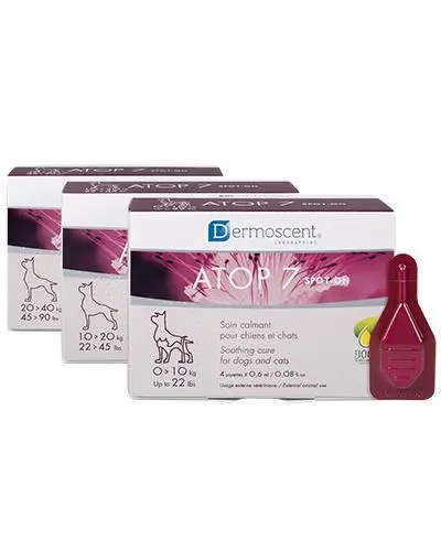 Atop 7 spot-on hund og katt 0-10kg 4x0,6 ml
