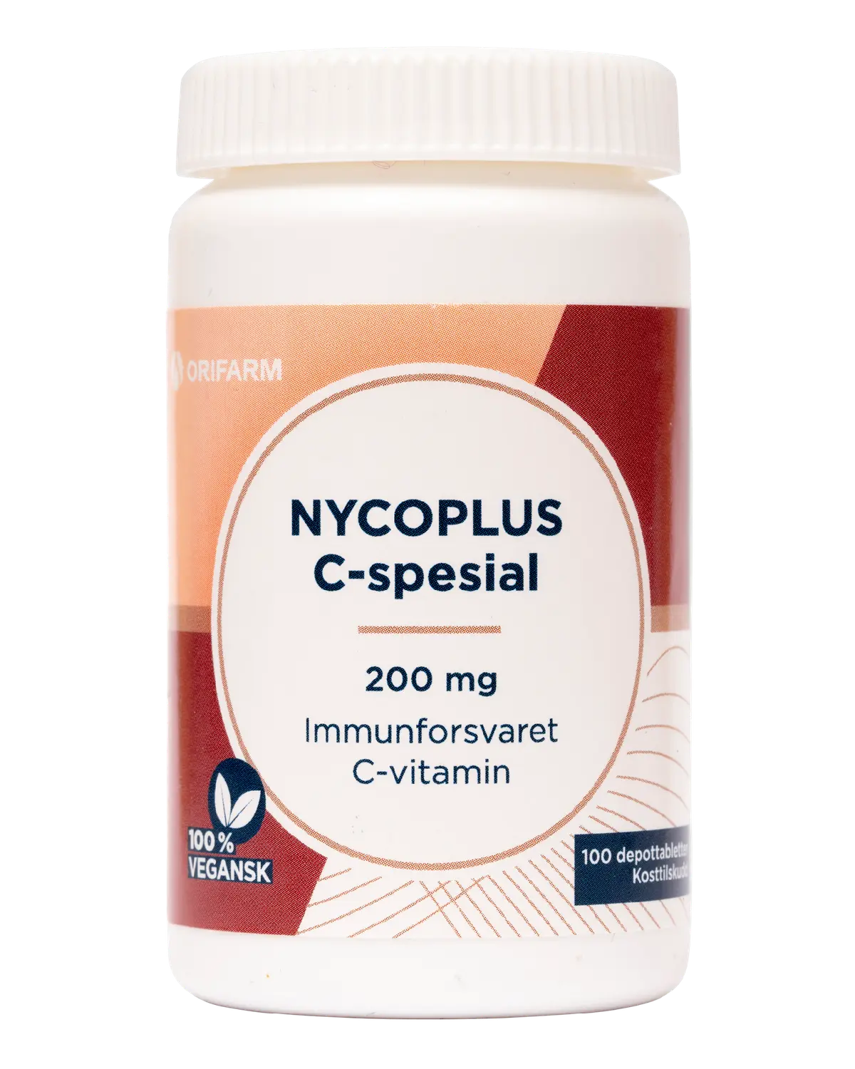 Nycoplus C-spesial 200mg depottabletter 100 stk