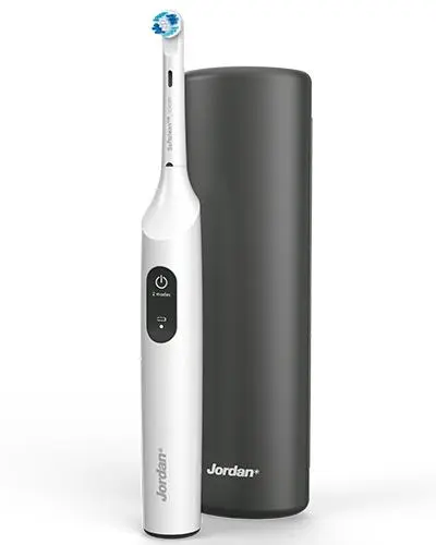 Jordan Clean Smile elektrisk tannbørste sort 1 stk