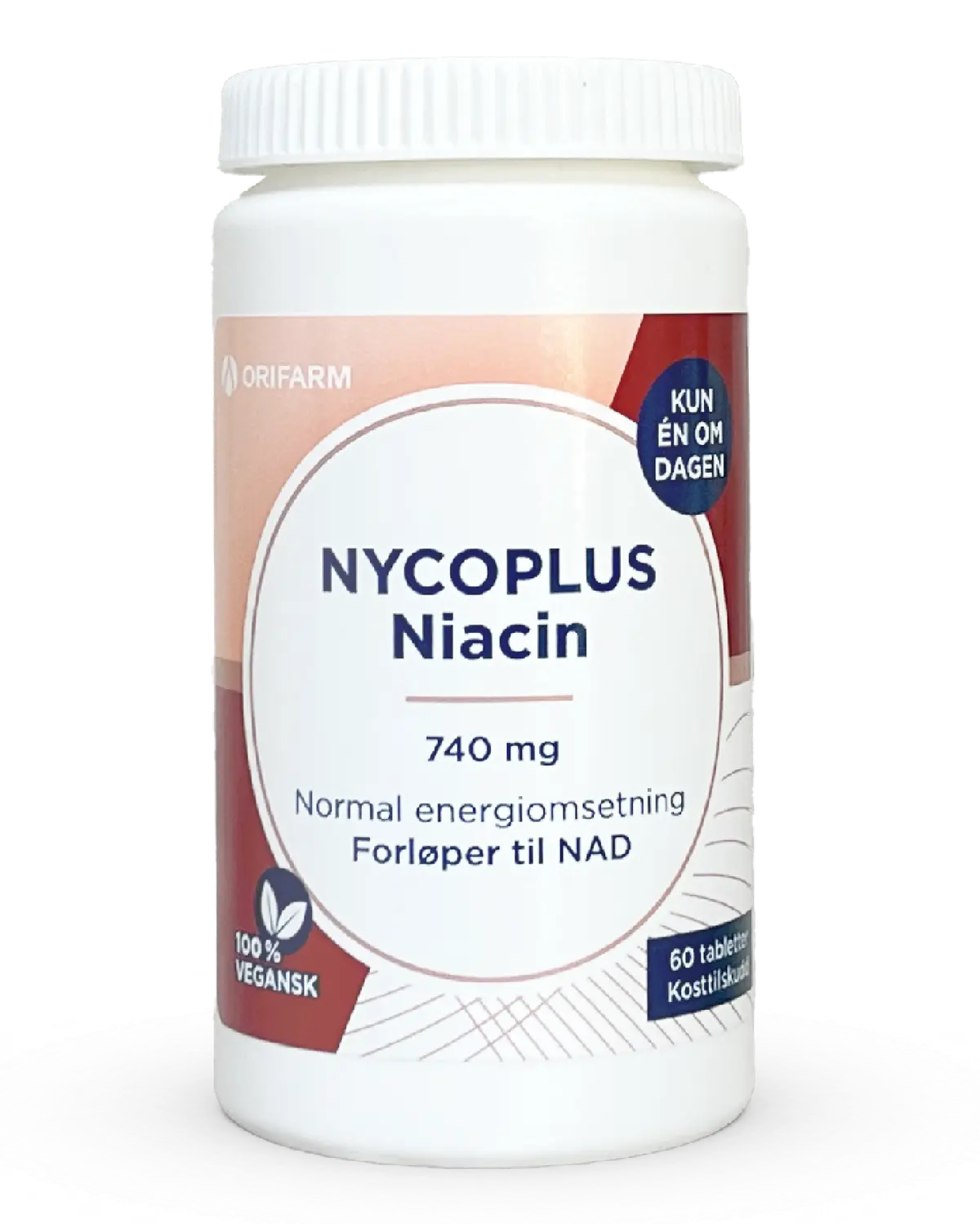 Nycoplus Niacin 740 mg tabletter 60 stk