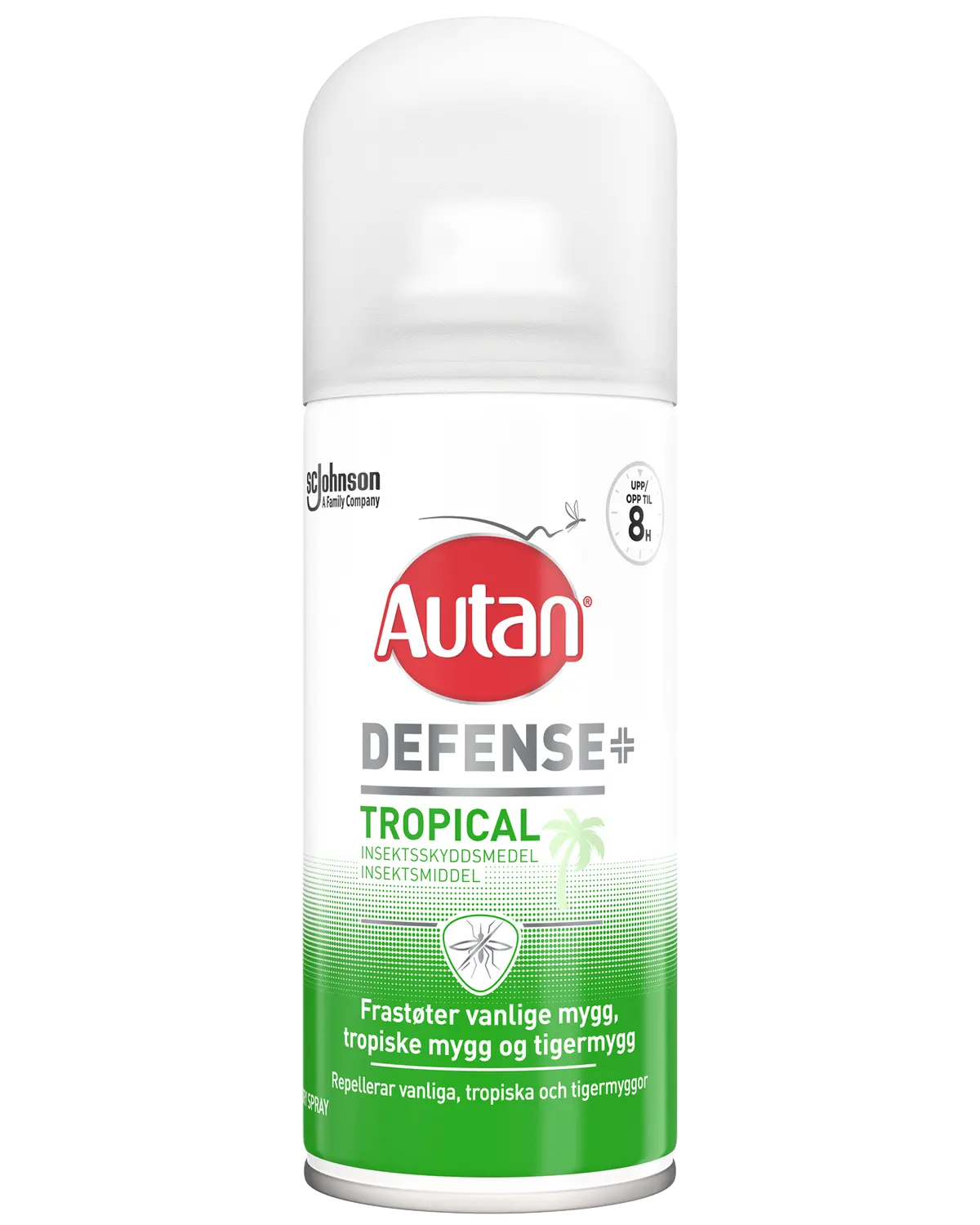 Autan Defense Tropical insektsmiddel tørr spray 100 ml