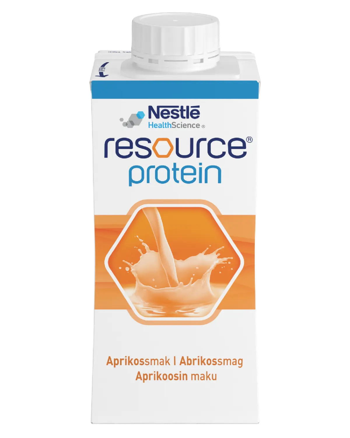 Resource Protein næringsdrikk aprikos 4x200 ml