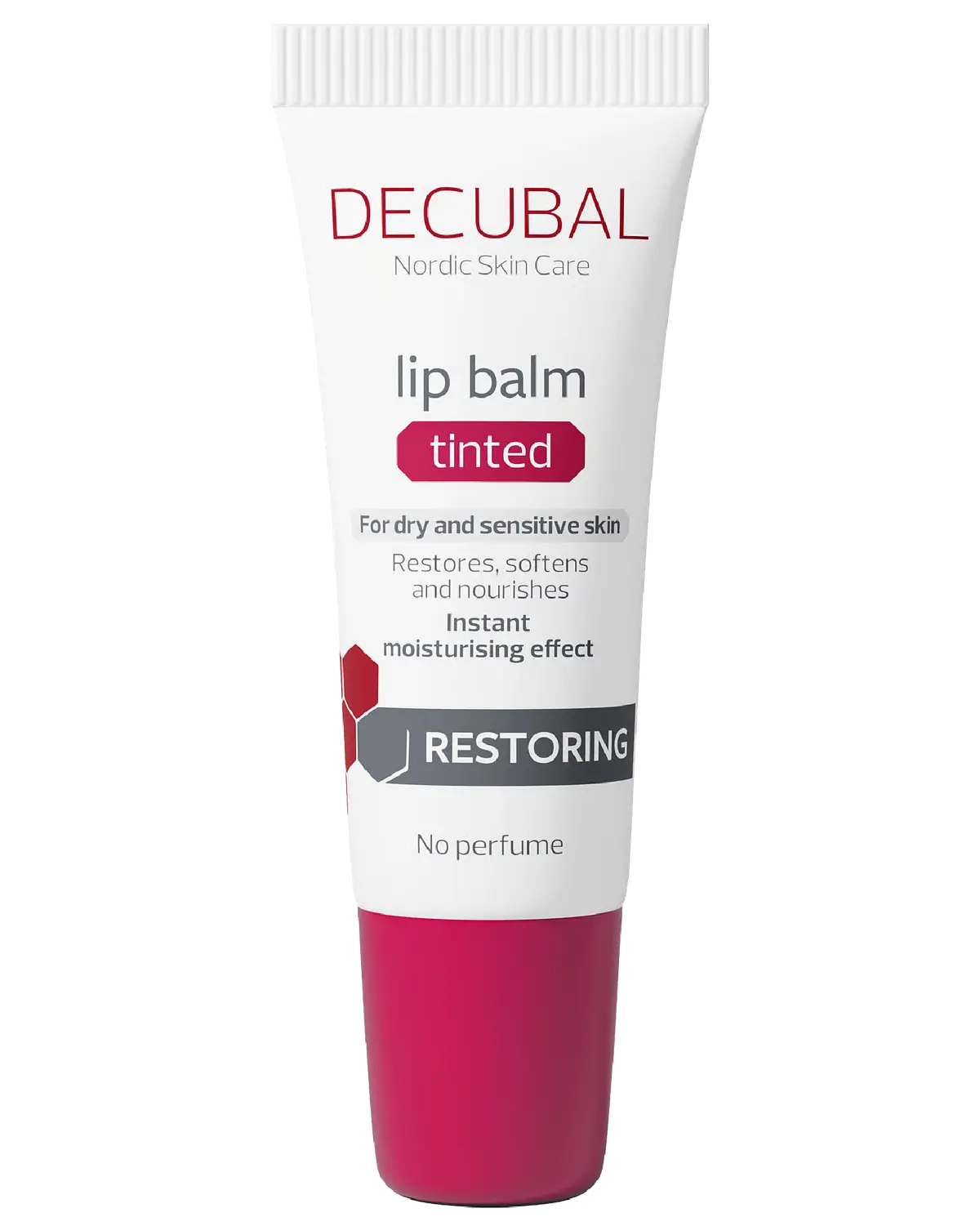 Decubal Restoring leppepomade rosafarget 10 ml