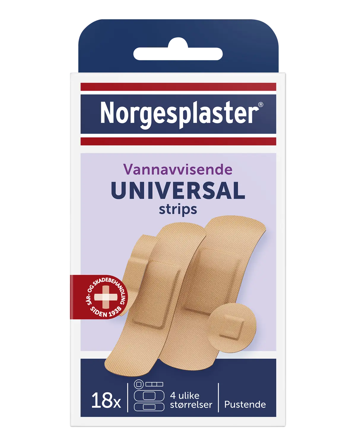Universal strips plaster