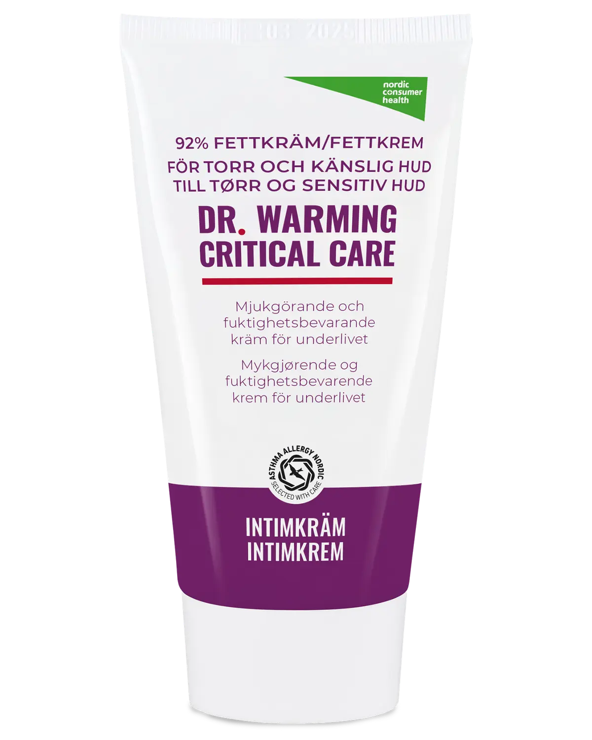 Dr. Warming Critical Care intimkrem 40 ml