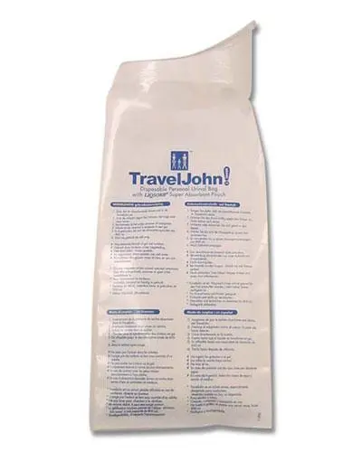 Travel John urinpose 800 ml 10 stk