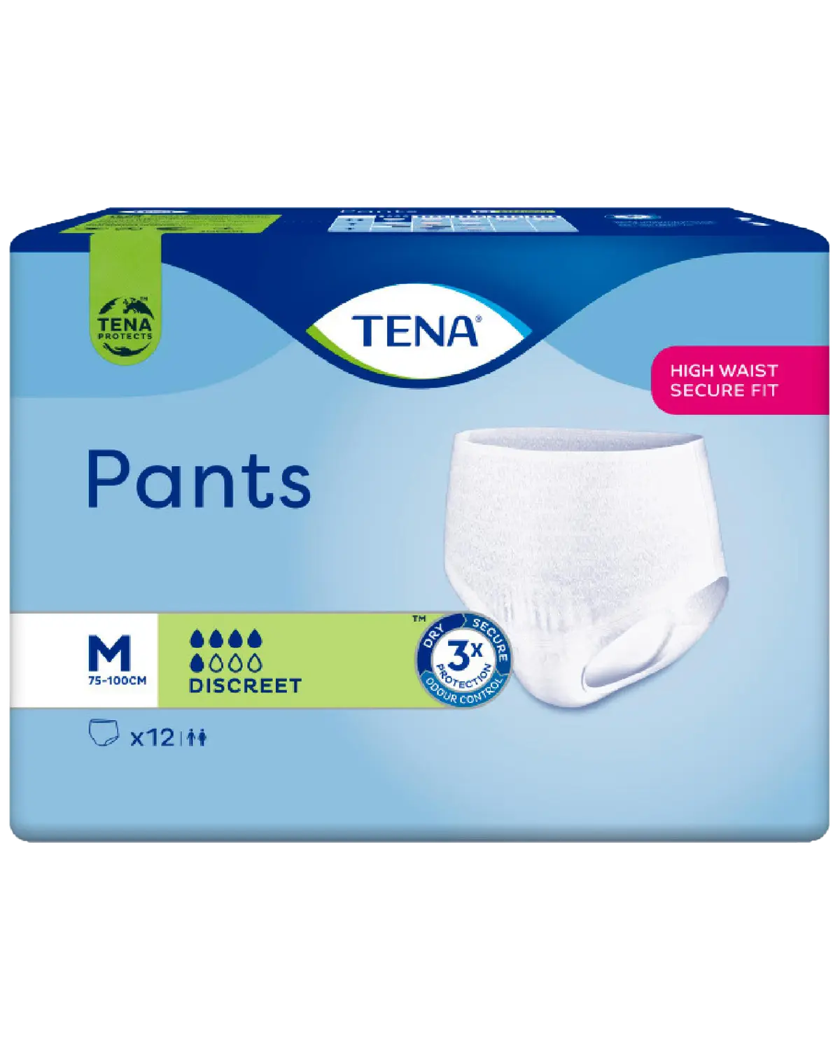 Pants Discreet buksebleie M