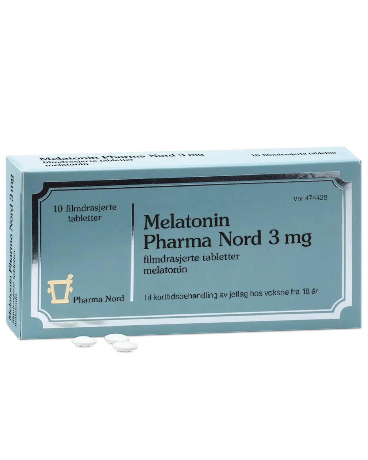 Melatonin Pharma Nord 3 mg tabletter 10 stk