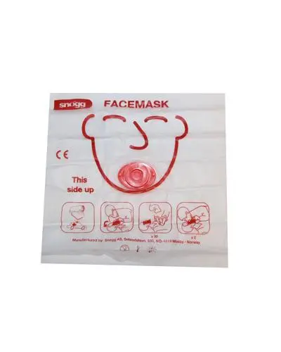 munn-til-munn-maske med ventil