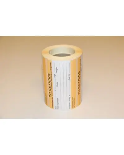 Tilsetningssignatur 49x89mm