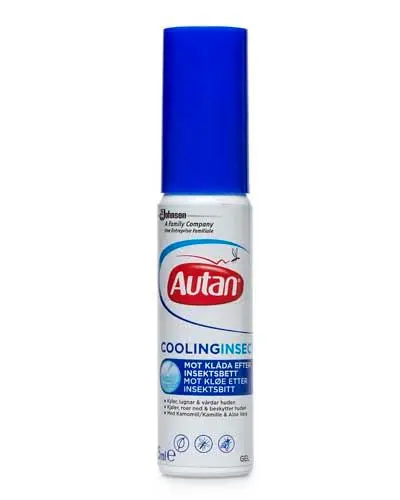 Autan Cooling Insect Gel lindrende spray 25 ml