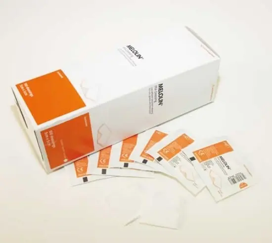 Melolin 5x5cm steril-100 stk