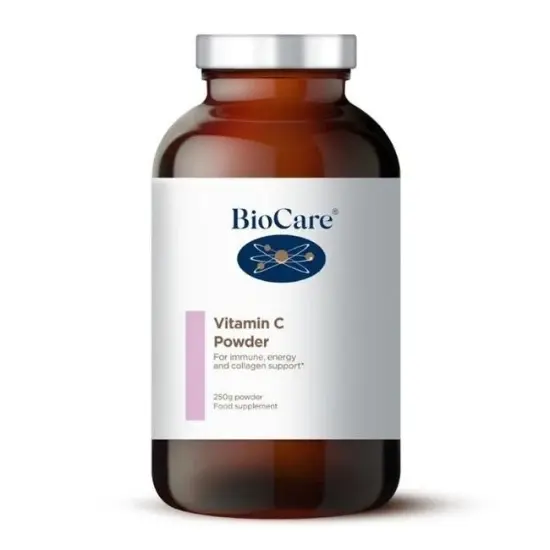 BioCare Vitamin C Magnesium Askorbat 250 g – Skånsomt vitamin C-pulver