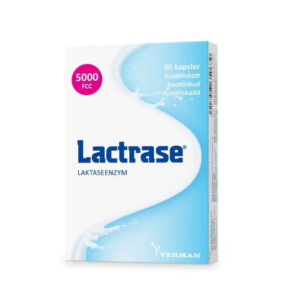 Lactrase Laktaseenzymprep Kapsler