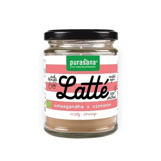 Purasana LATTE Ashwagandha Kanel 120g
